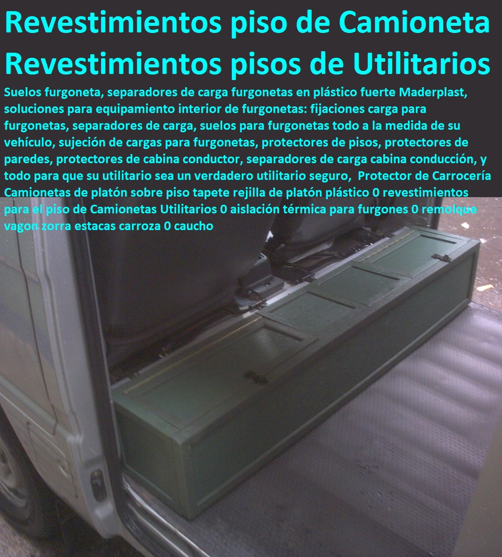 Protector de Carrocería Camionetas de platón sobre piso tapete rejilla de platón plástico 0 revestimientos para el piso de Camionetas Utilitarios 0 aislación térmica para furgones 0 remolque vagon zorra estacas carroza 0 caucho Protector de Carrocería Camionetas de platón sobre piso tapete rejilla de platón plástico 0 revestimientos para el piso de Camionetas Utilitarios 0 aislación térmica para furgones 0 remolque vagon zorra estacas carroza 0 caucho